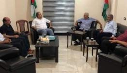 أثناء اللقاء