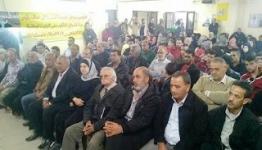 أثناء المهرجان في مخيم الجليل