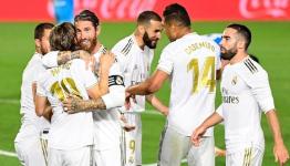 ريال مدريد يتوج بلقب الدوري الإسباني