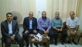 بسام موعد والجموع المهنئة 