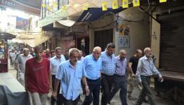 مسيرة في مخيم البداوي