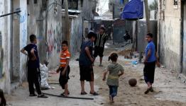 أطفال فلسطينيون في سوريا 