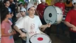 من المسيرة الليلية في برج البراجنة