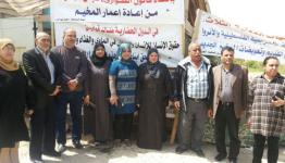 زيارة خيمة الاعتصام في البارد 