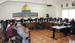 اجتماع موسع للمؤسسات الطبية الفلسطينية