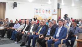 الحاج أبو سامر خلال الاحتفال