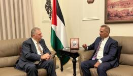 دبور يستقبل السَّفير العماني في لبنان