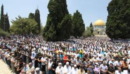 صلاة الجمعة بالمسجد الأقصى