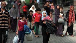 نازحون فلسطينيون من سوريا