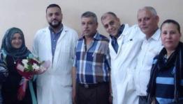 وفد المؤسسات الأهلية يكرم العاملين في عيادة الأونروا