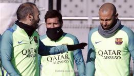لاعبو برشلونة
