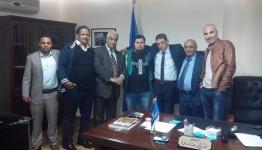 لقاء بين راني إسماعيل ولؤي ديب في مدينة "ستافنجر" النرويجية 