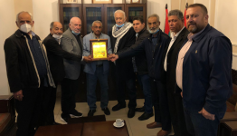 أسامة سعد استقبل وفداً من فتح
