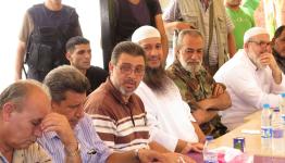 أثناء القاء في عين الحلوة