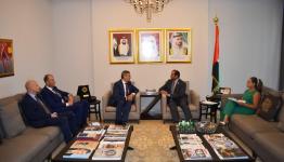 الشامسي التقى مدير الأونروا في لبنان