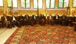 خلال الزيارة الى دار الفتوى 