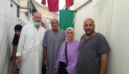 حجاج المخيمات بعد التدافع