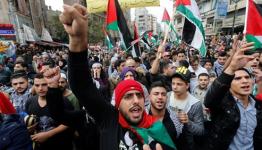 مظاهرة فلسيطينية في صيدا