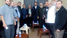 الجهاد تستقبل وفد لجان الأحياء والروابط في عين الحلوة