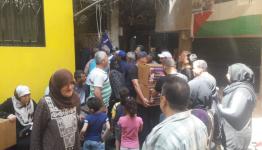 أثناء التوزيع