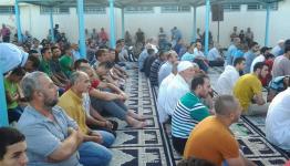 صلاة العيد في الرشيدية 
