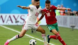 جانب من المباراة