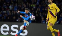 برشلونة يعود بالتعادل أمام نابولي