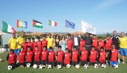 الفريق الفلسطيني المشارك في الدورة