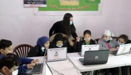 من الدورة التدريبية على الحاسوب