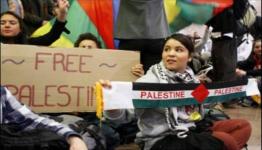 تضامن أوروبي مع فلسطين