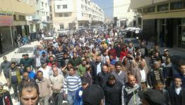 جماهير حاشدة في مسيرة الغضب في البارد