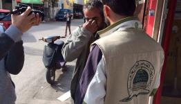 لقطة أثناء التصوير