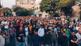 جماهير غفيرة من نابلس