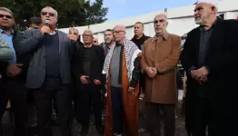 جانب من الاحتفال في بلدة عارة