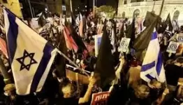 احتجاجات تل أبيب ضد حكومة الحاخامات