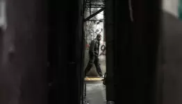 زاروبة داخل مخيم شاتيلا