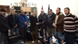 خلال الزيارة