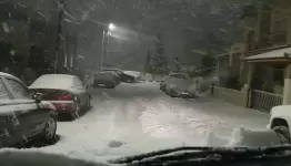 عاصفة ثلجية