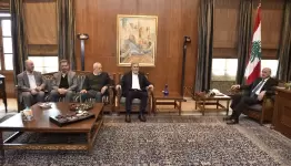 لقاء وفد  الجهاد الاسلامي مع الرئيس بري