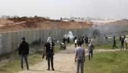 مواجهة الاحتلال في بلعين بالضفة المحتلة