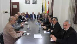 هيئة العمل الفلسطيني المشترك في اجتماع سابق