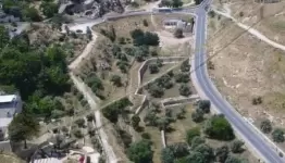 بناء جسر معلق