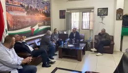 خلال الزيارة