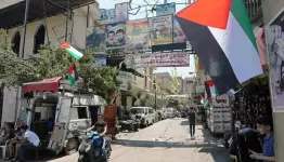مدخل مخيم برج البراجنة