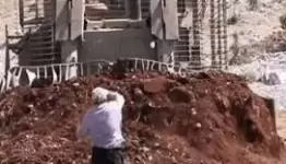 التصدي للجرافة "الإسرائيلية" عند الحدود اللبنانية مع فلسطين المحتلة
