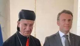 البطريرك الراعي والرئيس الفرنسي ماكرون