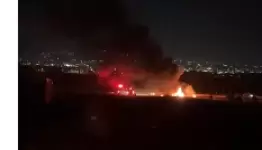 مكان القصف