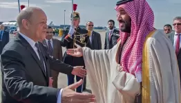 وصول ابن سلمان الى باريس
