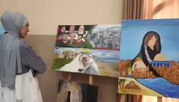معرض فني تشكيلي