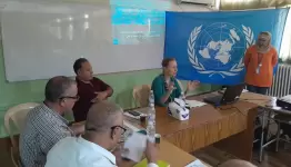 خلال الزيارة